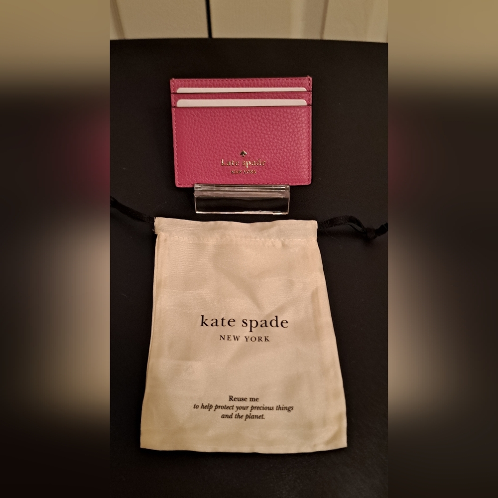 Kate Spade Fuchsia Cardholder NWT